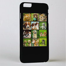 黑色十二拼貼照片個性化 iPhone 6+ 手機殼
