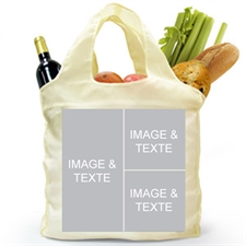 個性環保購物袋3圖和文字 訂製雙面