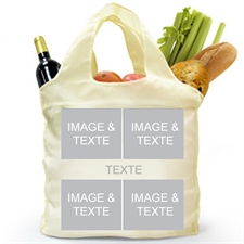 個性環保購物袋 4圖和文字 訂製雙面