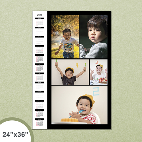 訂製個性化拼貼海報照片日曆日曆