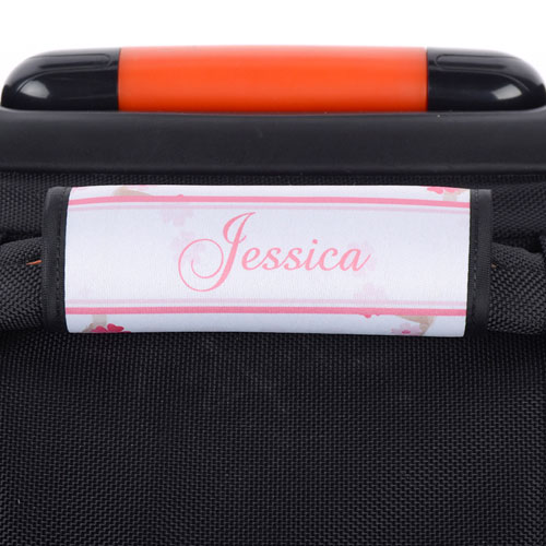 櫻花紋個性化行李箱手柄保護套